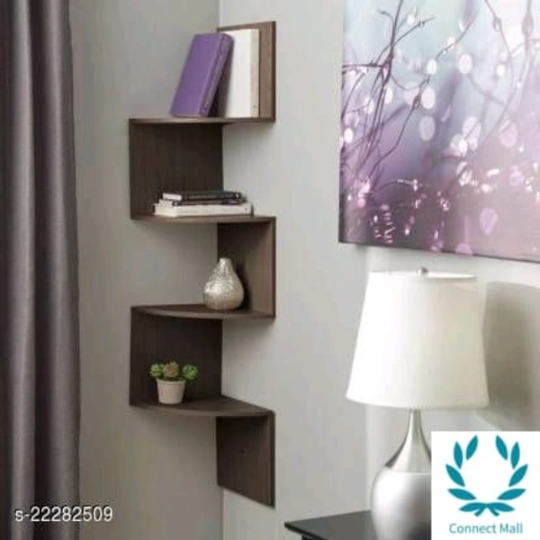 Classy Magazine & Newspaper Racks - LXHXB: 40X8X8X inch, Black, Wooden, No. of shelves : 4